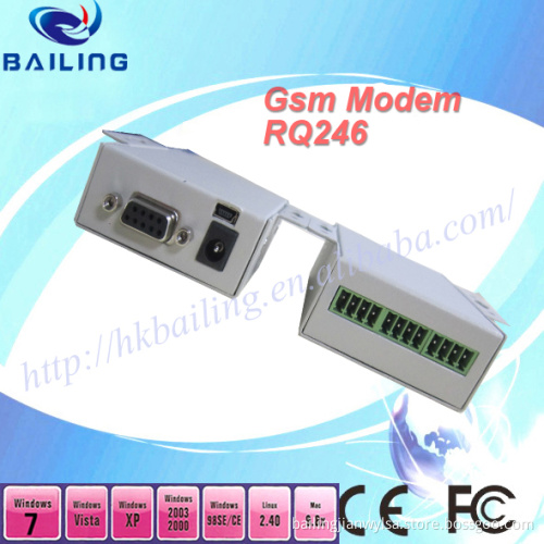 RS232 and RS485 (or USB) Interface Wireless Industrial Gateway/DTU Rq246 Data Transfer &GPS Function TCP/IP Open at Command